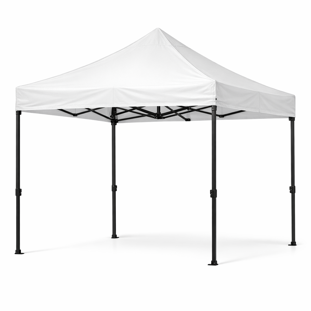 3x3m Heavy Duty Steel Pop Up Tent – 23kg Waterproof Folding Canopy for Outdoor Events, Garden & Camping