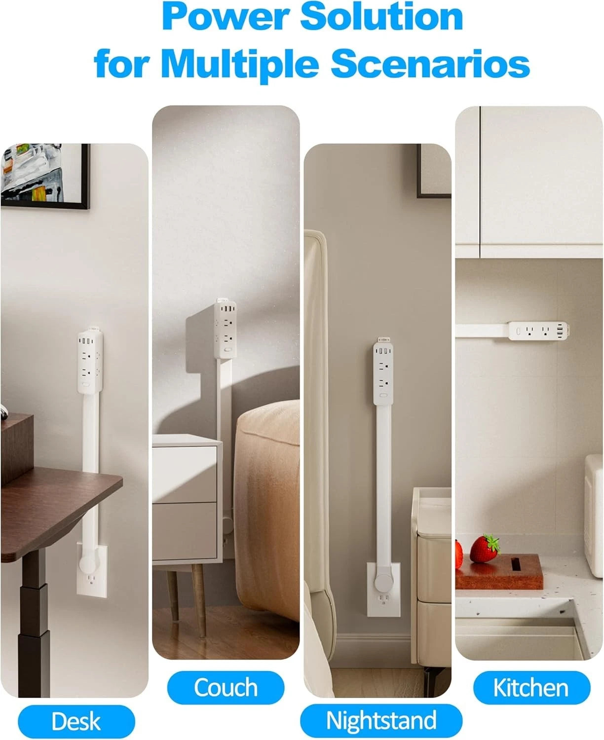 180° Rotating Power Outlet Extender