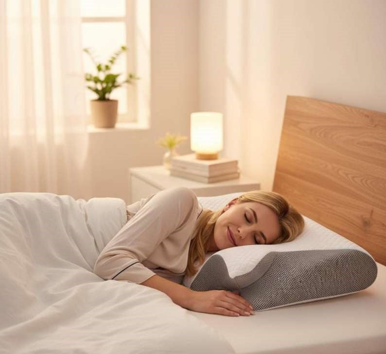 Memory Foam Cervical Pillow for Neck Pain Relief